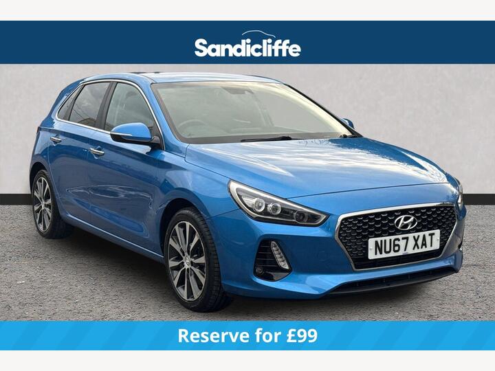 Hyundai I30 1.6 CRDi Blue Drive Premium DCT Euro 6 (s/s) 5dr Hyundai I30 1.6 CRDi Blue Drive Premium DCT Euro 6 (s/s) 5dr