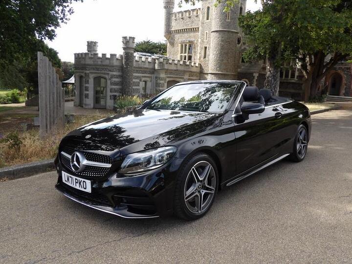 Mercedes-Benz C Class 2.0 C220d AMG Line Edition (Premium) Cabriolet G-Tronic+ Euro 6 (s/s) 2dr