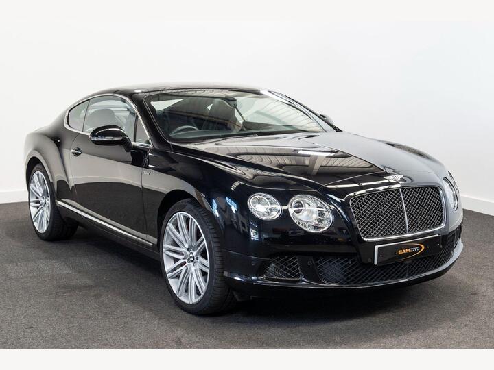 Bentley CONTINENTAL GT 6.0 W12 GT Speed Auto 4WD Euro 5 2dr
