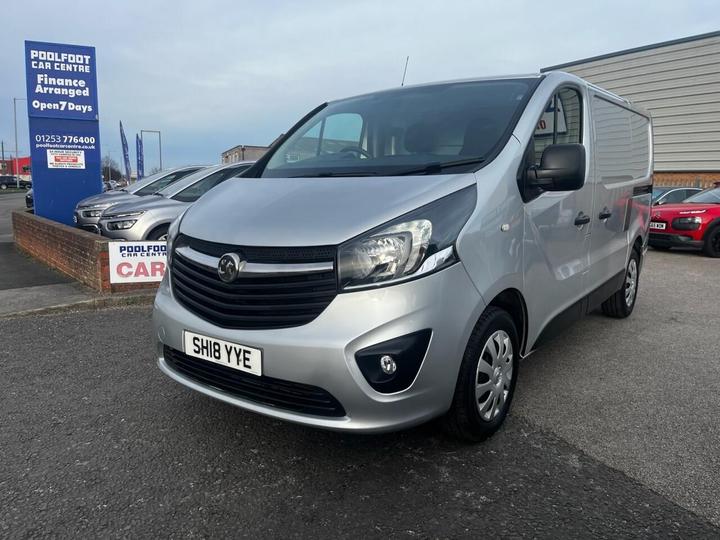 Vauxhall VIVARO 1.6 CDTi 2900 Sportive Panel Van 5dr Diesel Manual L1 H1 Euro 6 (120 Ps) MAIN DEALER SERVICE HISTORY* NO VAT