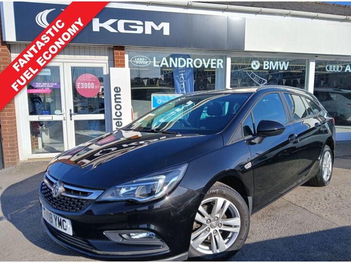 Vauxhall ASTRA 1.6 CDTi EcoFLEX Design Sports Tourer Euro 6 (s/s) 5dr Vauxhall ASTRA 1.6 CDTi EcoFLEX Design Sports Tourer Euro 6 (s/s) 5dr