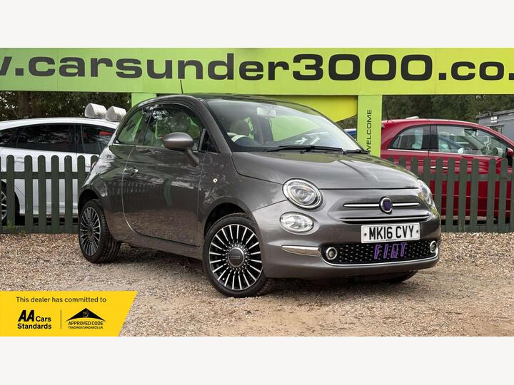Fiat 500 1.2 Lounge Euro 6 (s/s) 3dr