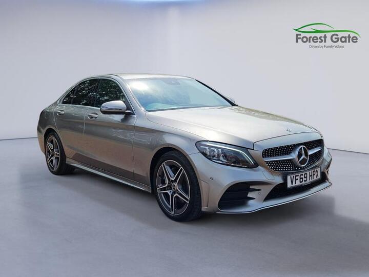 Mercedes-Benz C Class 2.0 C220d AMG Line (Premium) G-Tronic+ Euro 6 (s/s) 4dr
