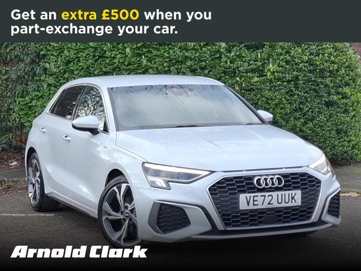 Audi A3 1.0 TFSI 30 S Line Sportback S Tronic Euro 6 (s/s) 5dr