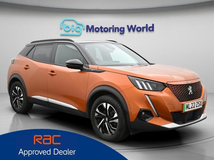Peugeot E-2008 50kWh GT Auto 5dr (7kW Charger)