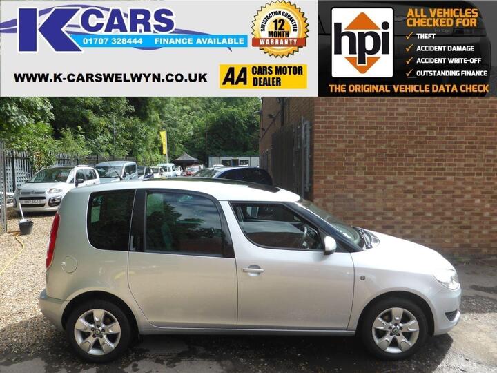 Skoda Roomster 1.2 TSI SE Action Euro 5 5dr Skoda Roomster 1.2 TSI SE Action Euro 5 5dr