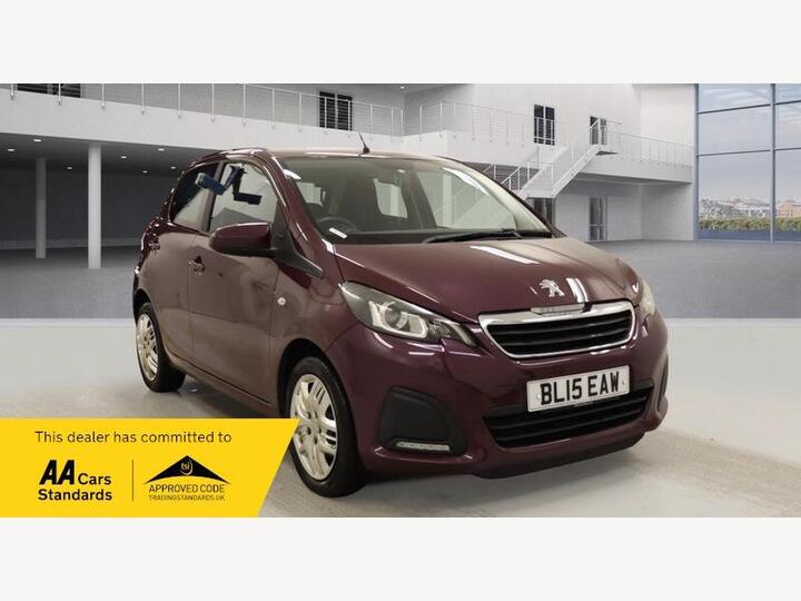 Peugeot 108 1.0 VTi Active Euro 5 5dr Euro 5 Peugeot 108 1.0 VTi Active Euro 5 5dr Euro 5