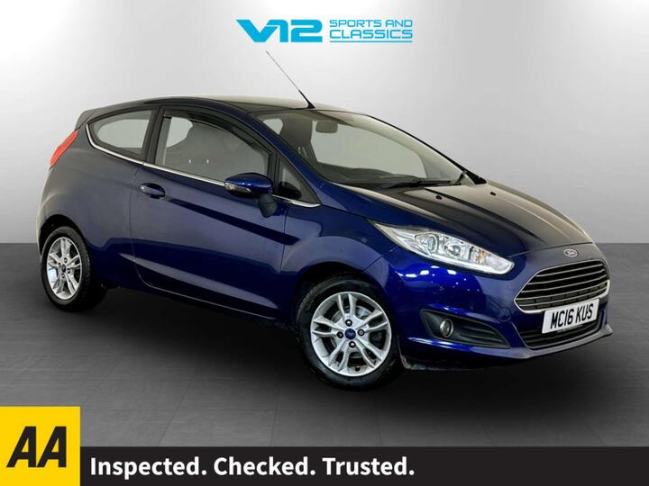Ford Fiesta 1.25 Zetec Euro 6 3dr