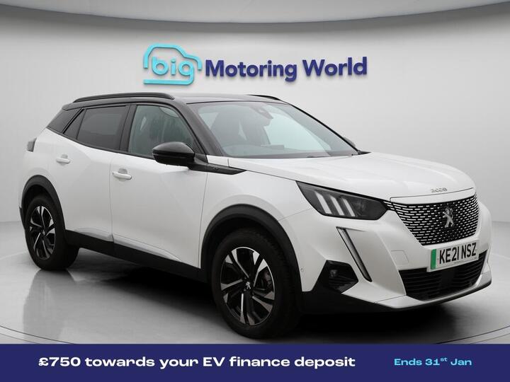 Peugeot E-2008 50kWh GT Auto 5dr