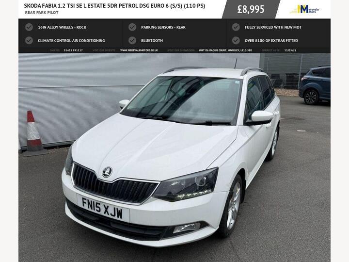 Skoda FABIA 1.2 TSI SE L DSG Euro 6 (s/s) 5dr