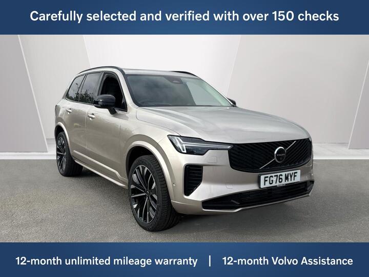 Volvo XC90 2.0 T8 18.8kWh Ultra Bright Auto 4WD Euro 6 (s/s) 5dr