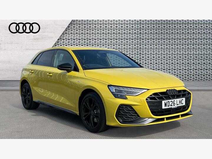 Audi A3 1.5 TFSIe Black Edition Sportback S Tronic Euro 6 (s/s) 5dr 17.9kWh