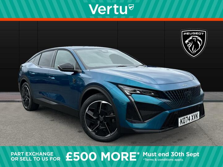 Peugeot 408 1.6 12.4kWh GT Fastback E-EAT Euro 6 (s/s) 5dr Peugeot 408 1.6 12.4kWh GT Fastback E-EAT Euro 6 (s/s) 5dr