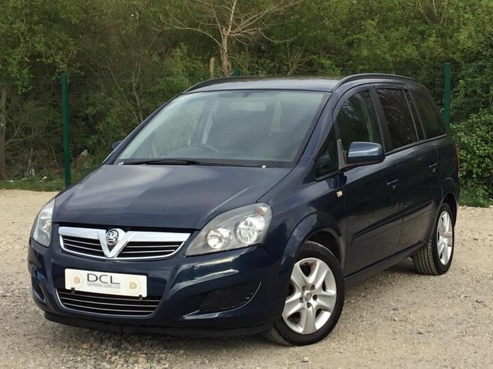 Vauxhall Zafira 1.6 16V Exclusiv Euro 5 5dr