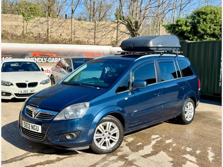Vauxhall Zafira 1.6 16V Design Euro 5 5dr (SNav) Vauxhall Zafira 1.6 16V Design Euro 5 5dr (SNav)