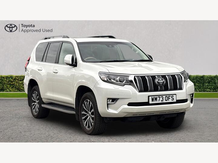 Toyota Land Cruiser 2.8D Invincible Auto 4WD Euro 6 (s/s) 5dr (7 Seat)