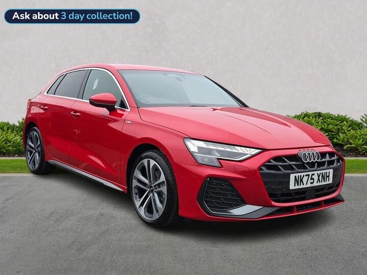 Audi A3 1.5 TFSI S Line Sportback S Tronic Euro 6 (s/s) 5dr