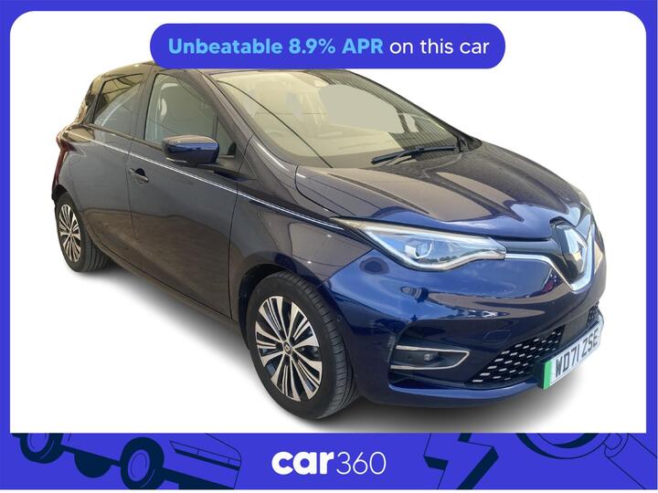 Renault Zoe R135 EV50 52kWh Riviera Auto 5dr (Rapid Charge)