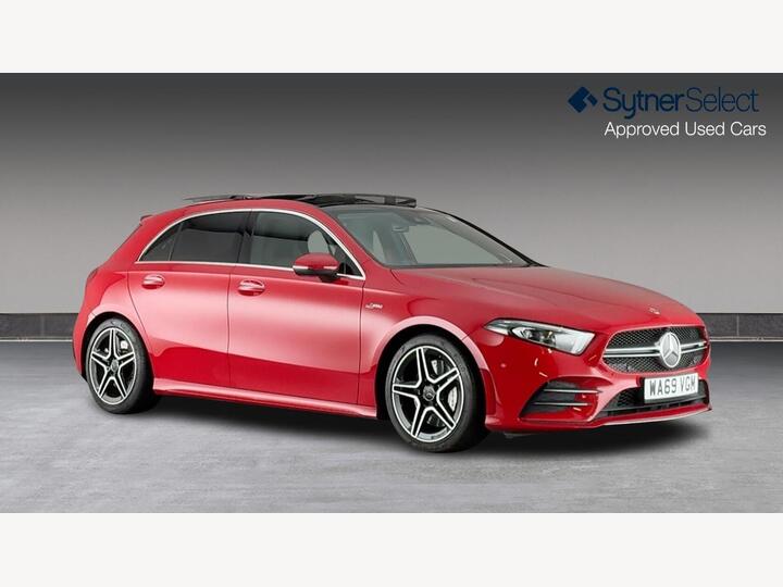 Mercedes-Benz A CLASS 2.0 A35 AMG (Premium Plus) SpdS DCT 4MATIC Euro 6 (s/s) 5dr Mercedes-Benz A CLASS 2.0 A35 AMG (Premium Plus) SpdS DCT 4MATIC Euro 6 (s/s) 5dr
