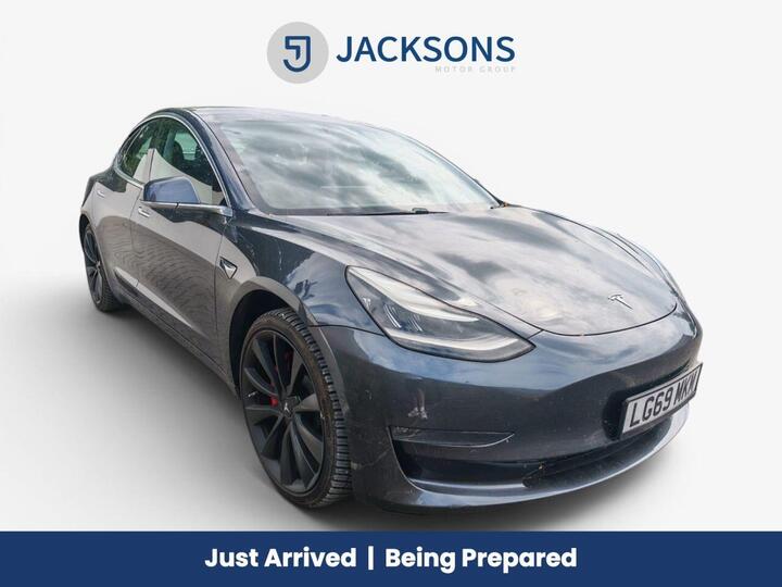 Tesla Model 3 (Dual Motor) Performance Auto 4WDE 4dr (Performance Upgrade)