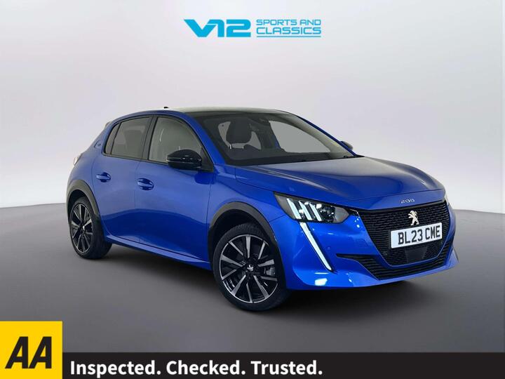 Peugeot E-208 50kWh GT Auto 5dr (7.4kW Charger)