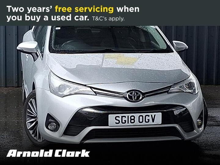 Toyota Avensis 1.8 V-Matic Design CVT Euro 6 4dr
