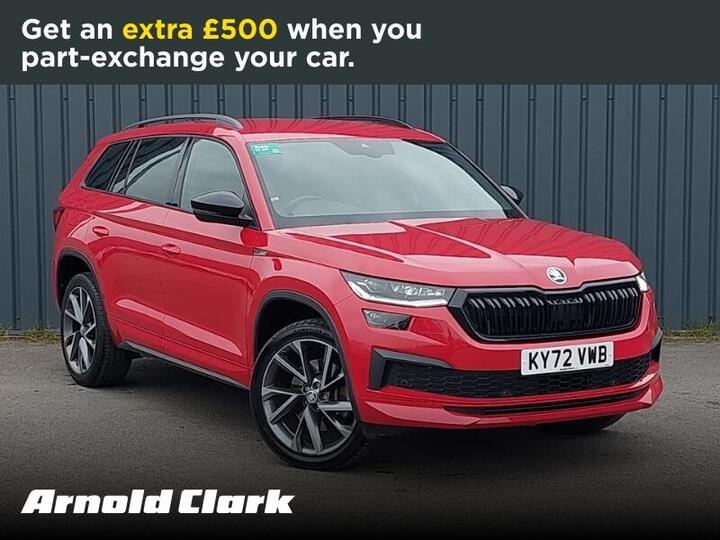 Skoda Kodiaq 2.0 TDI SportLine DSG 4WD Euro 6 (s/s) 5dr (7 Seat)