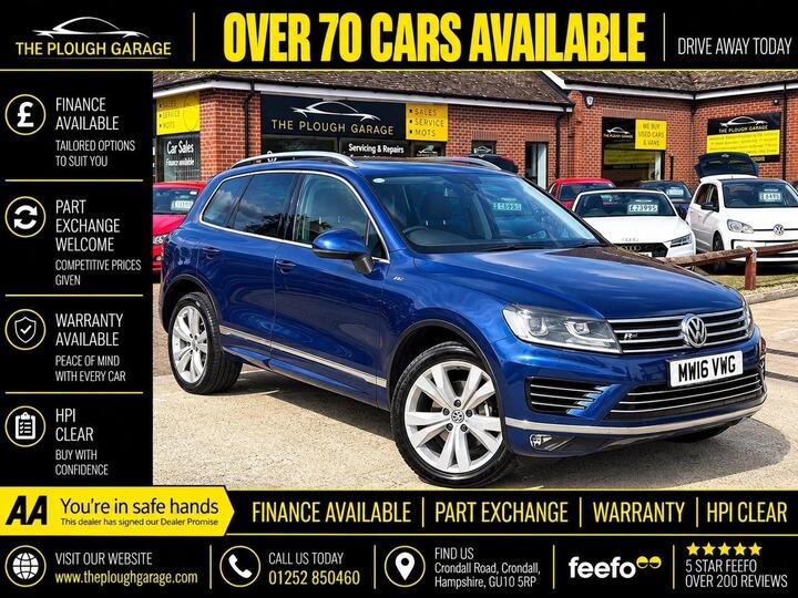 Volkswagen Touareg 3.0 TDI V6 BlueMotion Tech R-Line Tiptronic 4WD Euro 6 (s/s) 5dr