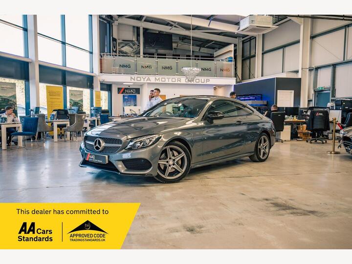 Mercedes-Benz C CLASS 2.0 C200 AMG Line (Premium) 7G-Tronic+ Euro 6 (s/s) 2dr