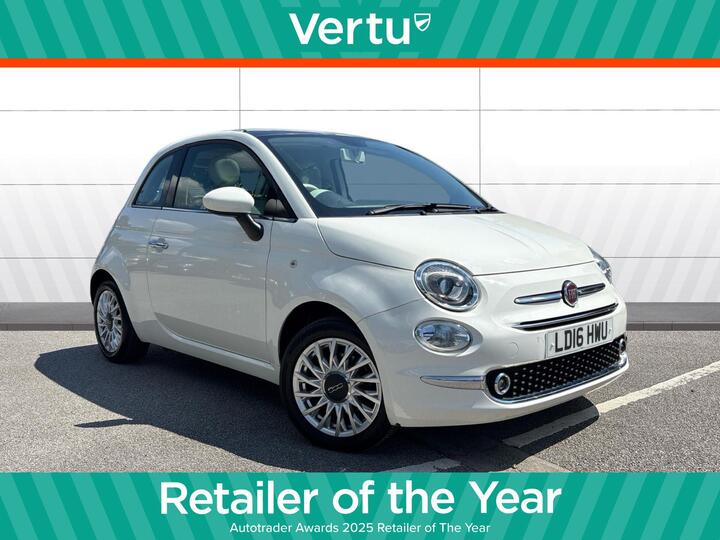 Fiat 500 1.2 Lounge Euro 6 (s/s) 3dr