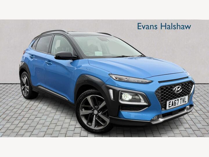 Hyundai Kona 1.6 T-GDi Blue Drive Premium GT DCT 4WD Euro 6 (s/s) 5dr