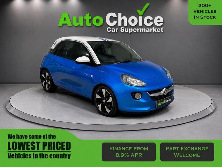 Vauxhall ADAM 1.4 16v SLAM Euro 5 3dr