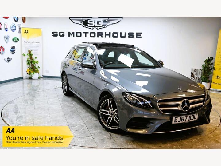 Mercedes-Benz E-CLASS 2.0 E220d AMG Line (Premium) G-Tronic+ 4MATIC Euro 6 (s/s) 5dr Mercedes-Benz E-CLASS 2.0 E220d AMG Line (Premium) G-Tronic+ 4MATIC Euro 6 (s/s) 5dr
