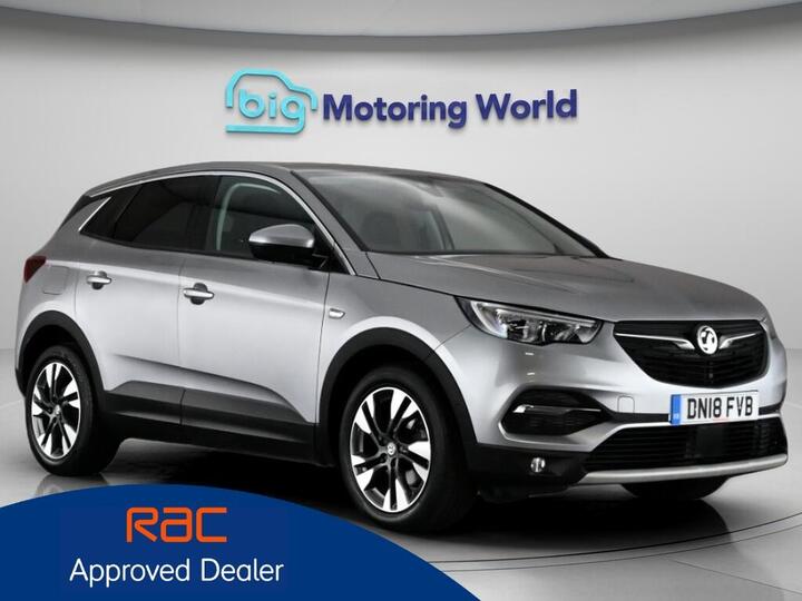 Vauxhall Grandland X 1.6 Turbo D BlueInjection Sport Nav Auto Euro 6 (s/s) 5dr