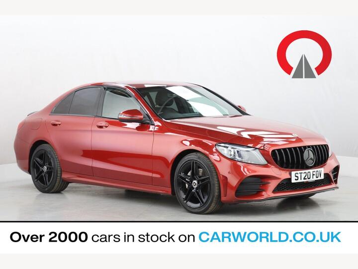 Mercedes-Benz C CLASS 2.0 C220d AMG Line (Premium) G-Tronic+ Euro 6 (s/s) 4dr