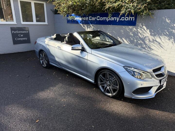 Mercedes-Benz E CLASS 3.0 E350d V6 BlueTEC AMG Sport Cabriolet G-Tronic+ Euro 6 (s/s) 2dr