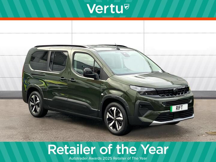 Peugeot E-Rifter 52kWh GT Long MPV Auto 5dr (7.4kW Charger)