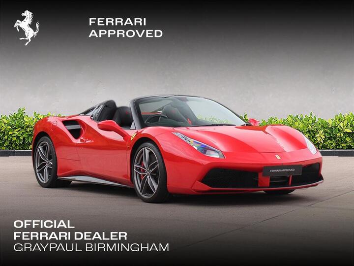 Ferrari 488 3.9T V8 Spider F1 DCT Euro 6 (s/s) 2dr