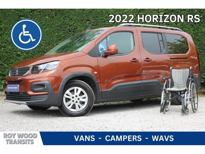 Peugeot Rifter Allied Horizon RS - Automatic - 5 Seats Plus One Wheelchair 1.5 5dr WAV Automatic Diesel