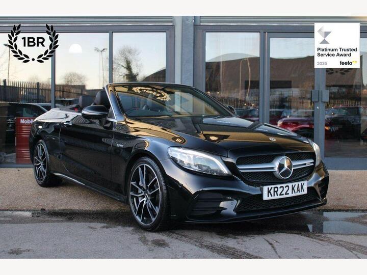 Mercedes-Benz C Class 3.0 C43 V6 AMG Night Edition (Premium Plus) Cabriolet G-Tronic+ 4MATIC Euro 6 (s/s) 2dr