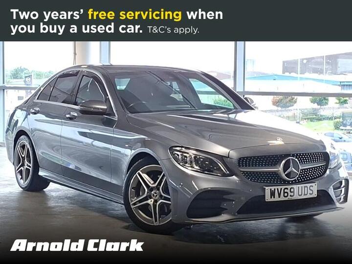 Mercedes-Benz C Class 1.5 C200 MHEV EQ Boost AMG Line (Premium) G-Tronic+ Euro 6 (s/s) 4dr