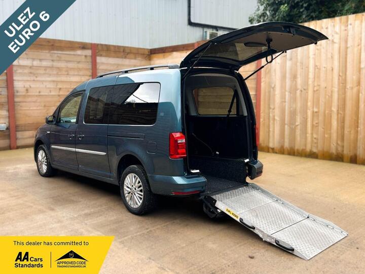 Volkswagen CADDY MAXI LIFE 4 Seat Auto Wheelchair Accessible Disabled Access Vehicle WAV