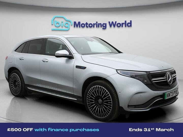 Mercedes-Benz EQC EQC 400 80kWh AMG Line (Premium) Auto 4MATIC 5dr Mercedes-Benz EQC EQC 400 80kWh AMG Line (Premium) Auto 4MATIC 5dr