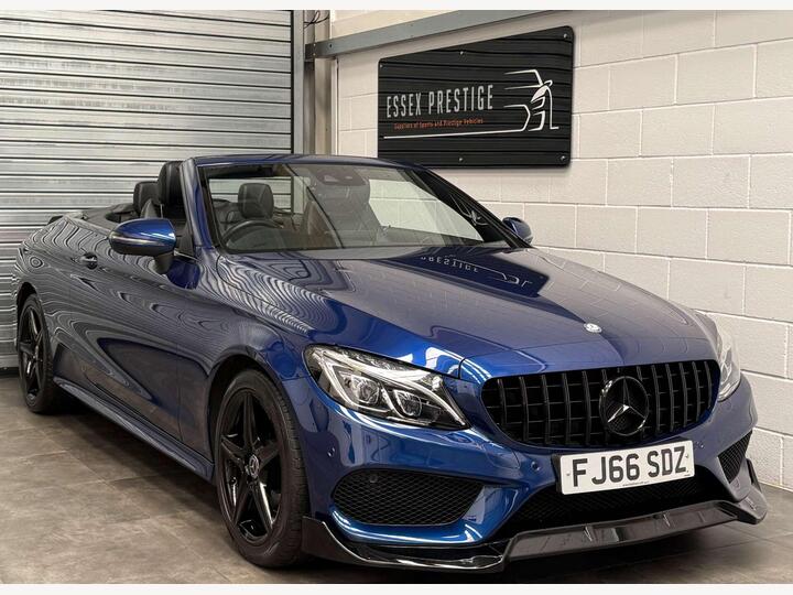Mercedes-Benz C-CLASS 2.0 C200 AMG Line (Premium Plus) Cabriolet G-Tronic+ Euro 6 (s/s) 2dr