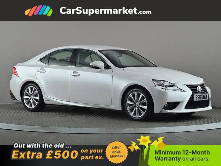 Lexus Is 2.5 300h Advance E-CVT Euro 6 (s/s) 4dr