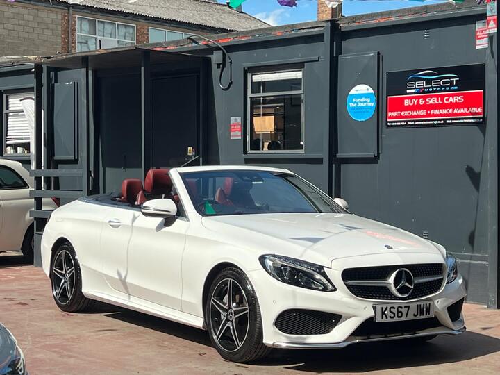 Mercedes-Benz C Class 2.0 C200 AMG Line Cabriolet G-Tronic+ Euro 6 (s/s) 2dr