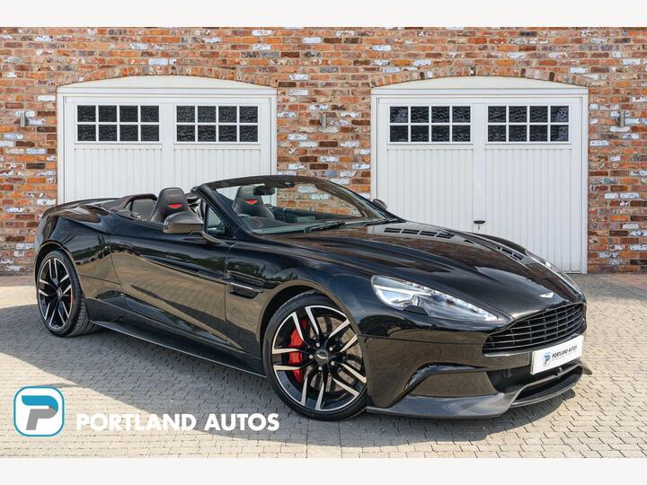 Aston Martin Vanquish 6.0 V12 Carbon Edition Black Volante T-TronIII Euro 6 2dr