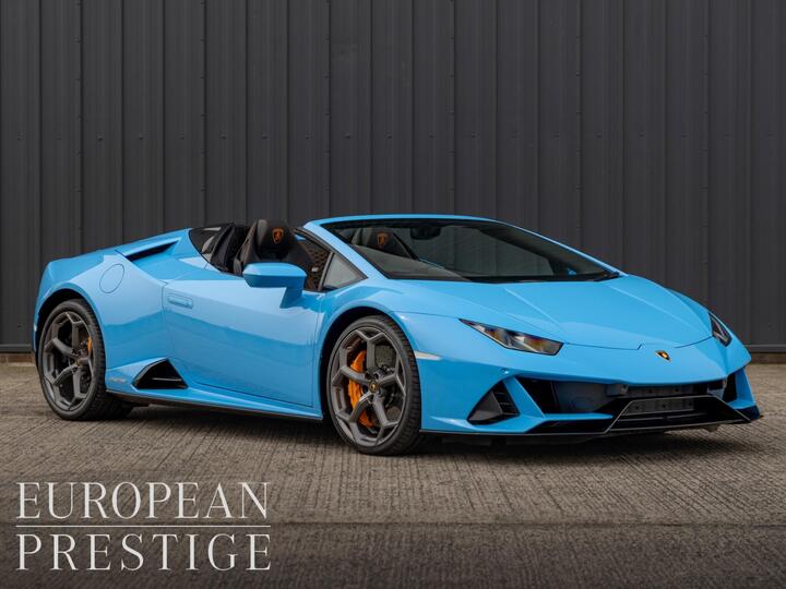 Lamborghini Huracan 5.2 V10 LP 640-4 EVO Spyder LDF 4WD Euro 6 (s/s) 2dr Lamborghini Huracan 5.2 V10 LP 640-4 EVO Spyder LDF 4WD Euro 6 (s/s) 2dr