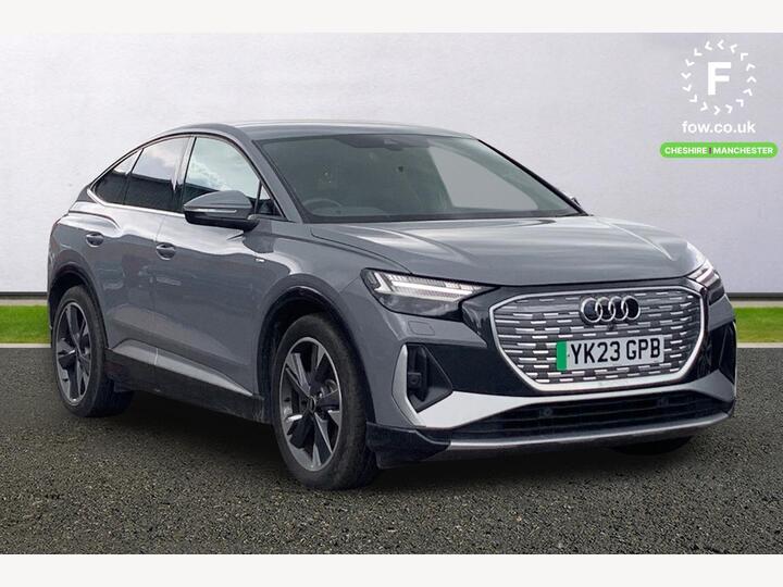 Audi Q4 50 S Line Sportback Auto Quattro 5dr 82kWh Audi Q4 50 S Line Sportback Auto Quattro 5dr 82kWh