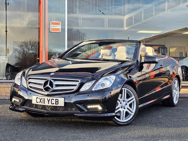 Mercedes-Benz E Class 3.0 E350 CDI V6 BlueEfficiency Sport Cabriolet G-Tronic Euro 5 2dr Mercedes-Benz E Class 3.0 E350 CDI V6 BlueEfficiency Sport Cabriolet G-Tronic Euro 5 2dr